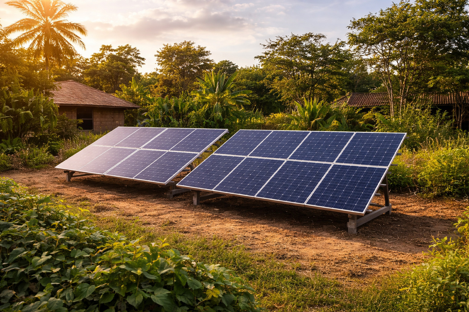 Sécurisation électrique d’un site résidentiel - Panneaux Solaires Porto-novo
